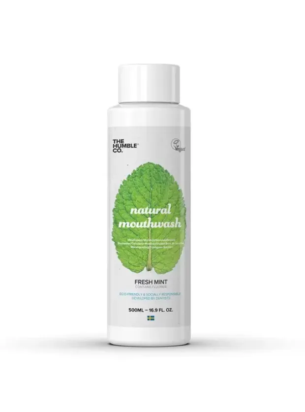 Humble Mouthwash Ağız Bakım Suyu Ferah Nane Aromalı 500 ml