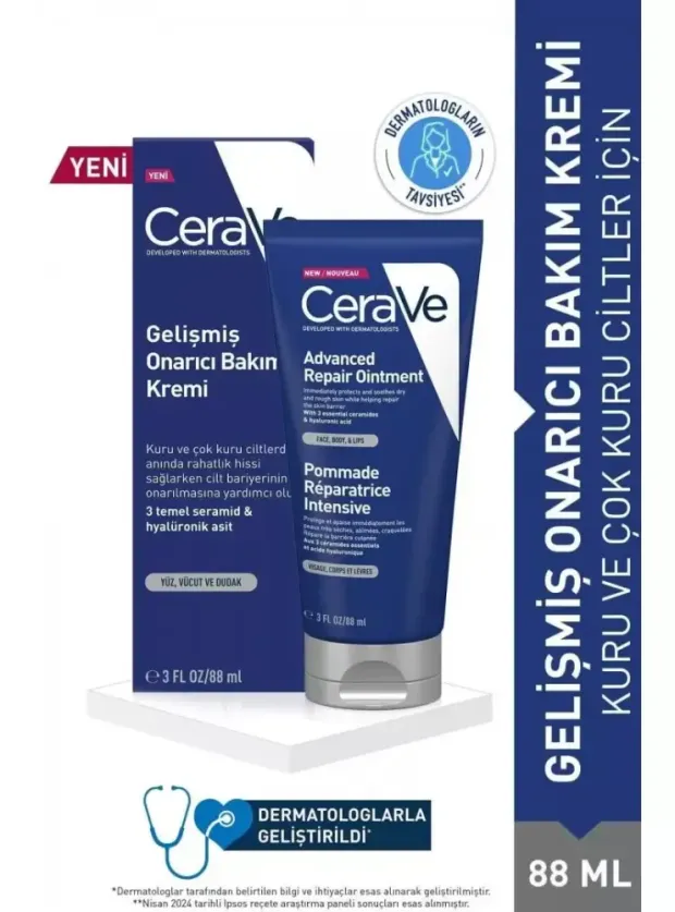 Cerave Gelişmiş Onarıcı Bakım Kremi 88 ml