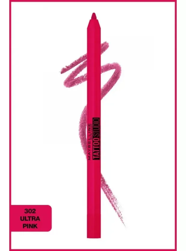 Maybelline New York Tattoo Liner Jel Göz Kalemi - Ultra Pink- 302