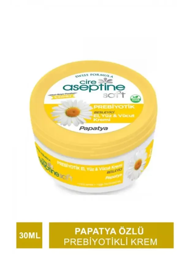 Cire Aseptine Soft Papatya Özlü Besleyici Prebiyotikli Krem 30 ml