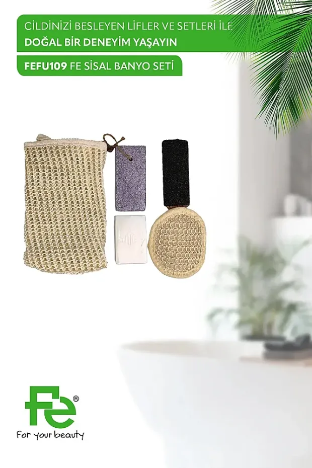Fe Sisal Banyo Seti FEFU109