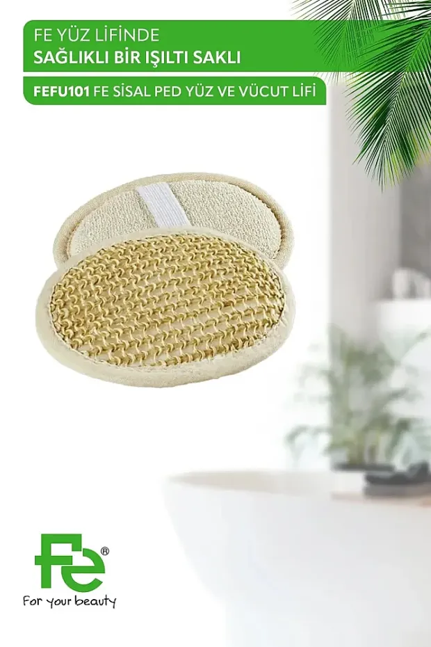 Fe Sisal Ped Yüz Vücut Lifi FEFU101