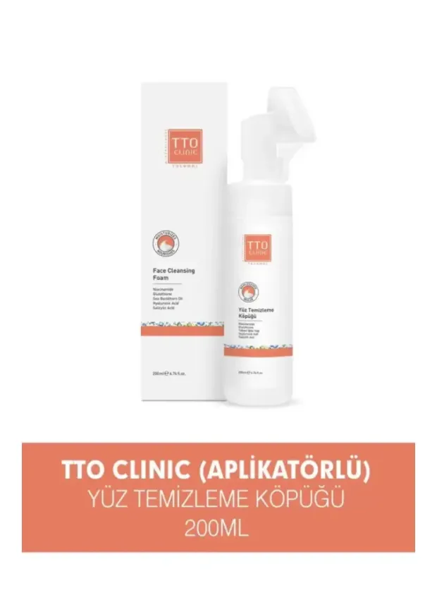 TTO Yüz Temizleme Köpüğü ( Aplikatörlü ) 200 ml