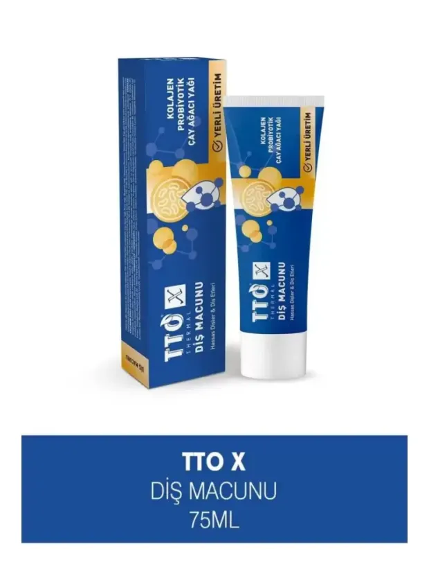 TTO X Probiyotik Diş Macunu 75ml