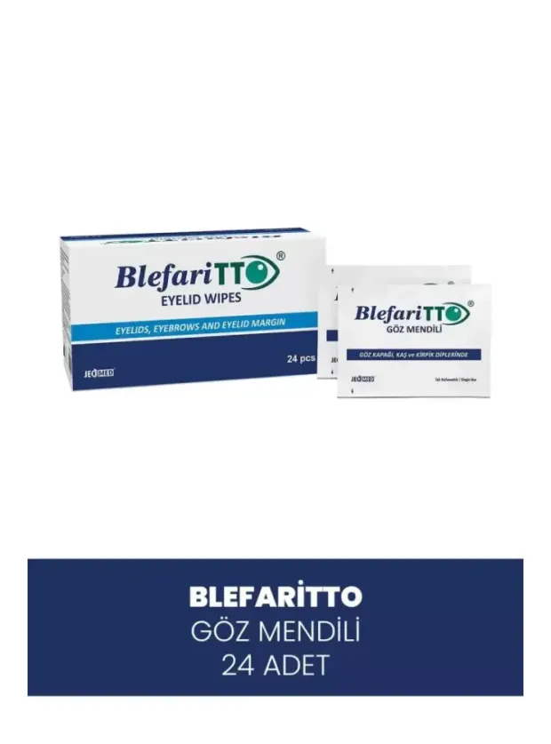 TTO Blefaritto Göz Çevresi Mendili 24 Adet