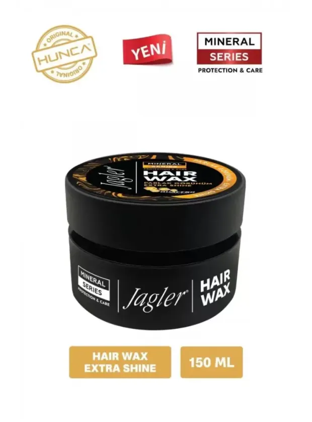 Jagler Mineral Serisi Saç Şekillendirici Wax ; Parlak Görünüm 150 ml