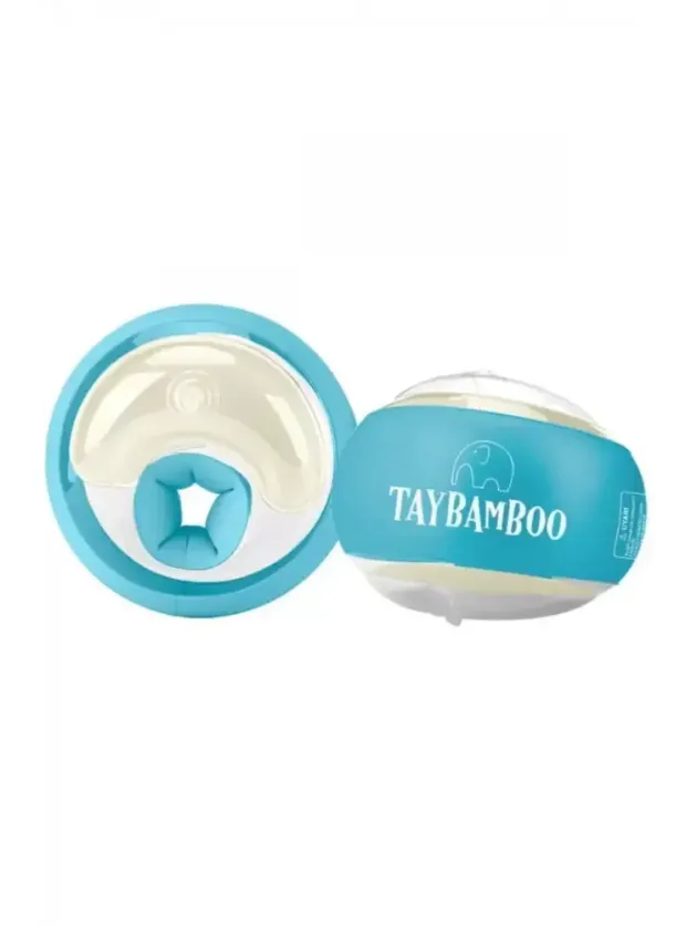 Taybamboo Classıcs Yuvarlak Üç Hava Odalı Yüzme Yardımcısı Kolluk - Mavi - Large (6-14 Yaş 19-40kg)