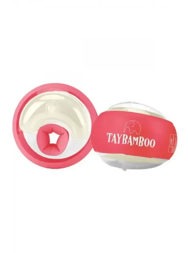 Taybamboo Classıcs Yuvarlak Üç Hava Odalı Yüzme Yardımcısı Kolluk - Pembe - Small (1-5 Yaş 6-19kg)