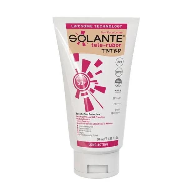 Solante Tele-Rubor Tinted Losyon SPF50+ 50 ml