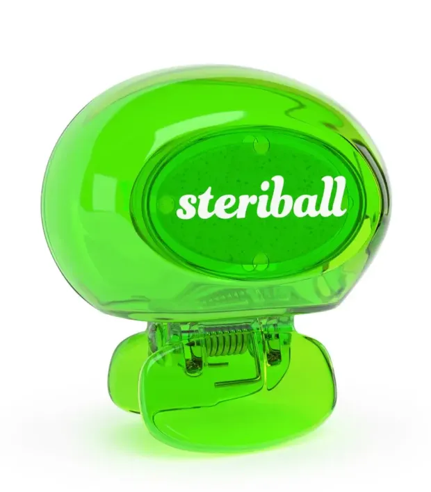 Steriball Yetişkin Diş Fırçası Koruyucu Hijyenik Kap - Yeşil - Limon Kokulu