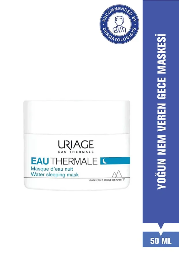 Uriage Eau Thermale Yoğun Nemlendirici Gece Bakım Maskesi 50 ml