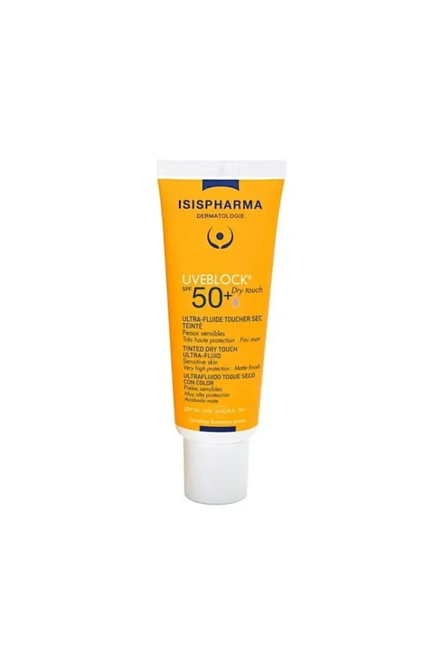 Isis Pharma Uveblock Dry Touch Renkli Güneş Koruyucu SPF50+ 40ml Medium