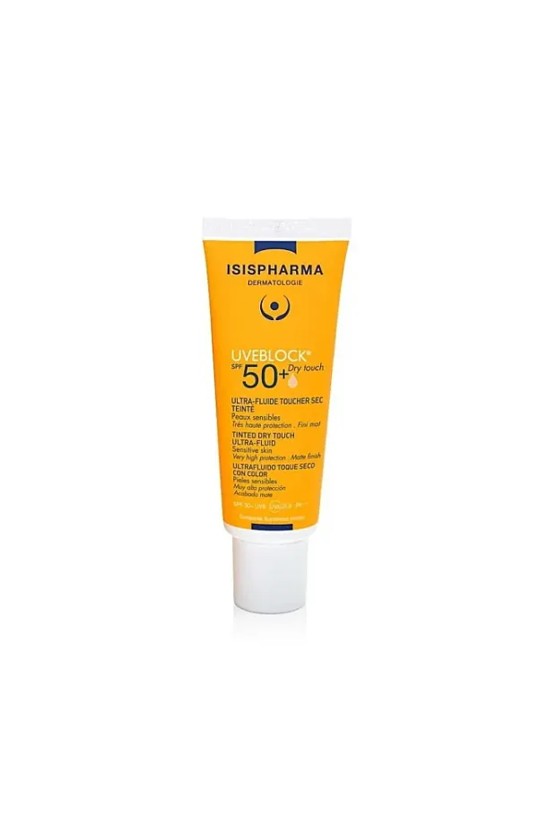 Isis Pharma Uveblock Dry Touch Renkli Güneş Koruyucu SPF50+ 40ml Light