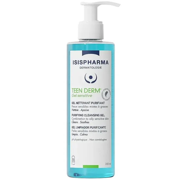 Isıs Pharma Teen Derm Gel Sensitive Cleansing Gel 250ml