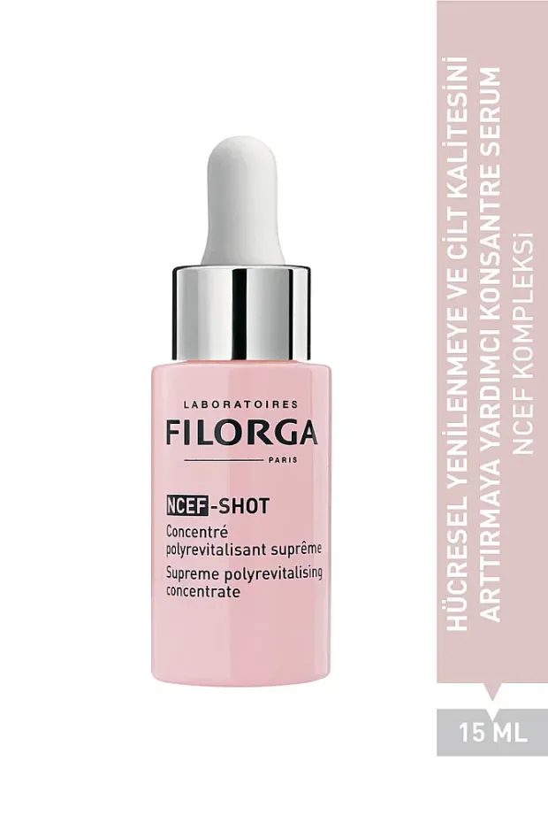 Filorga NCEF Shot Mezoterapi Etkili Konsantre Bakım Kürü 15 ml