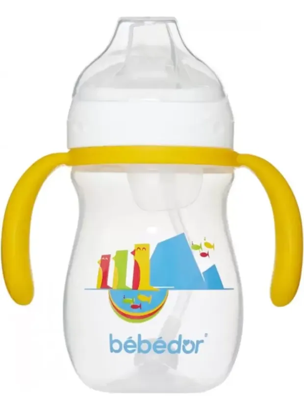 Bebedor Yumuşak Uçlu Kulplu Alıştırma Bardağı 6+ Ay 270ml -7503-