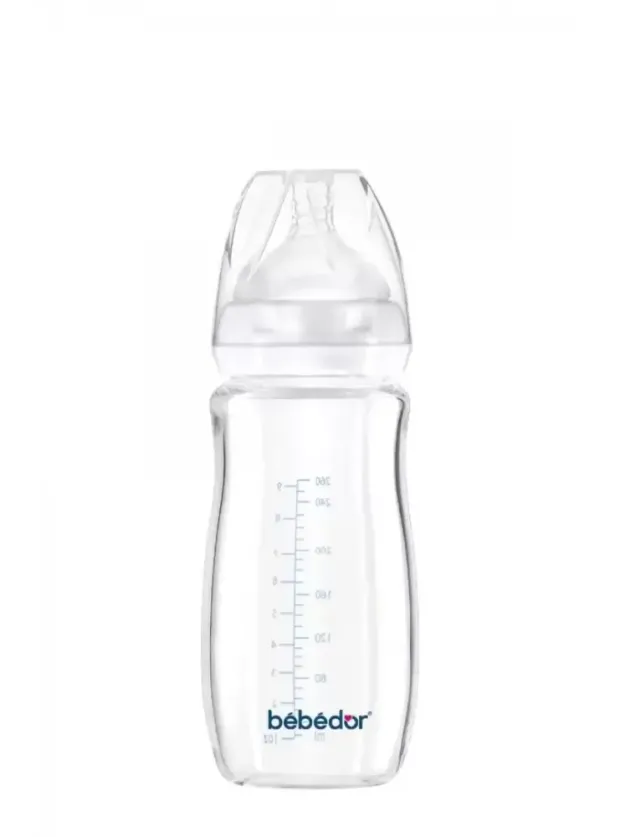 Bebedor Isıya Dayanıklı Cam Biberon 3+Ay 260ml -51301-