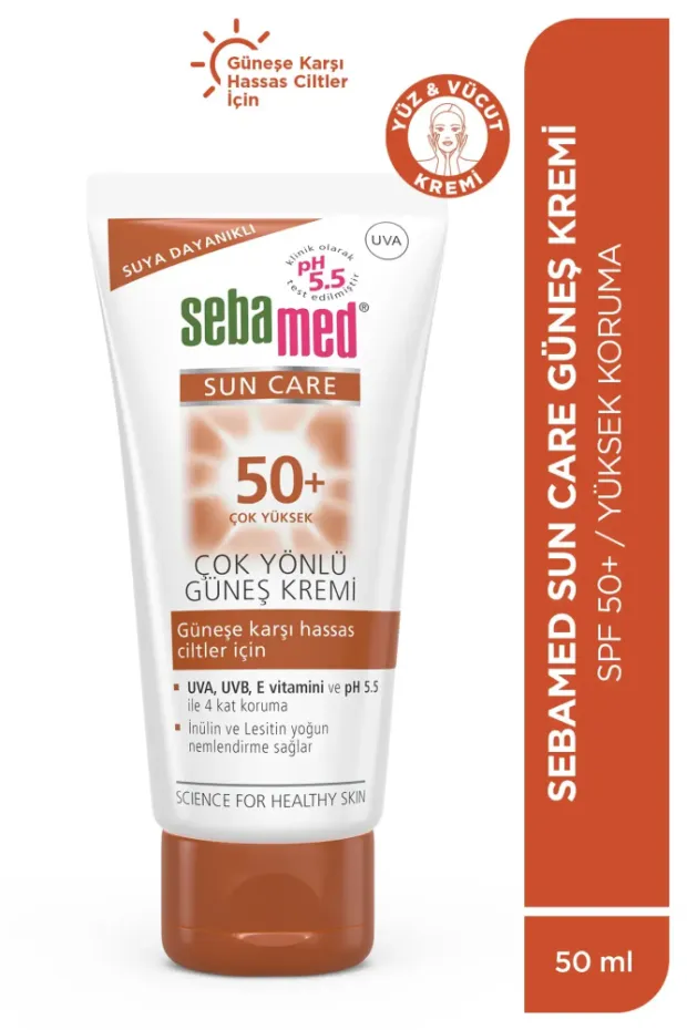 Sebamed Spf50+ Çok Yönlü Koruyucu Güneş Kremi 50 ml