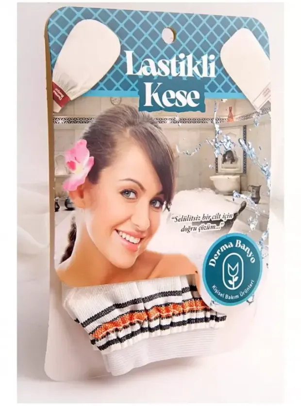 Derma Banyo Lastikli Kese ( B3560 )
