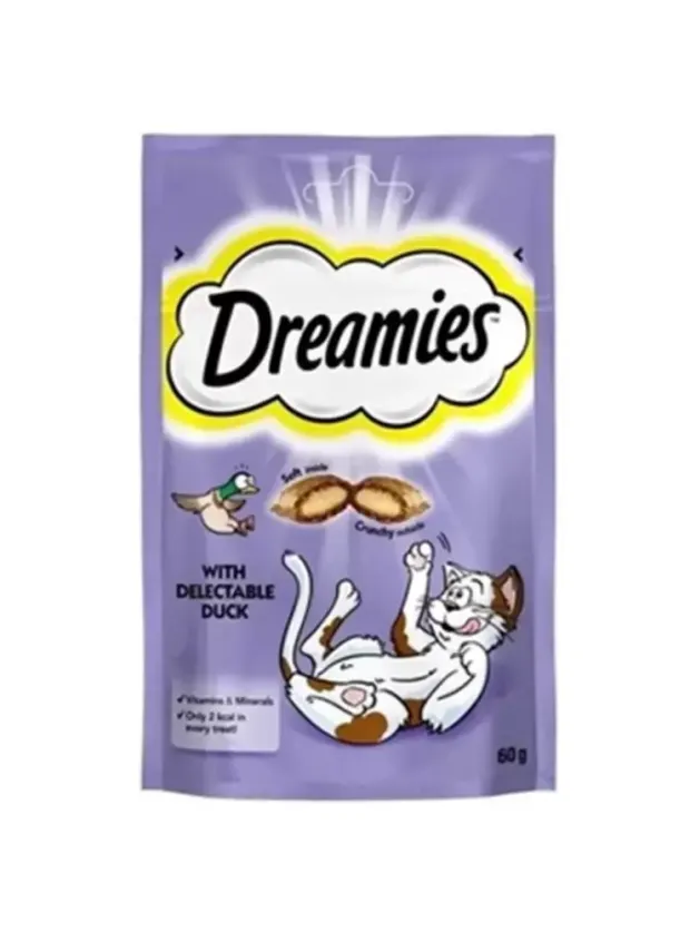 Dreamies Ördekli Kedi Ödül Maması 60 gr