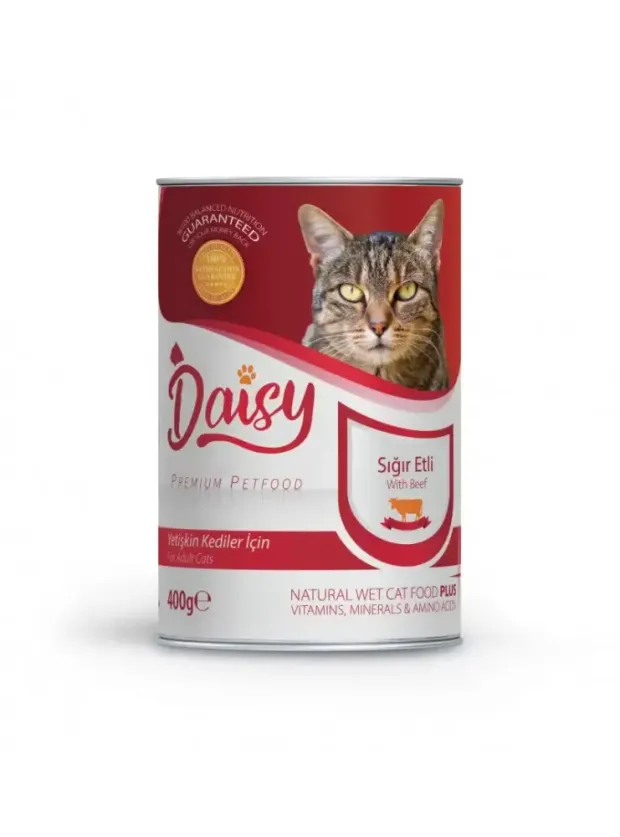 Daisy Premium Pet Biftekli Kedi Konservesi 400 Gr