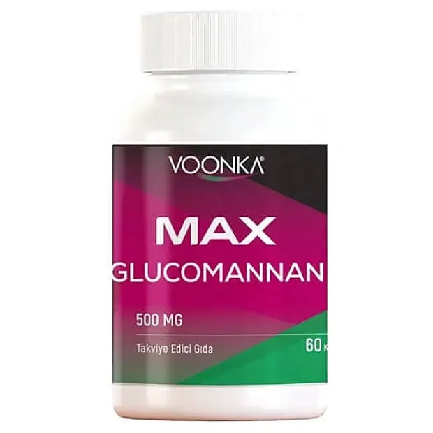 Voonka Max Glucomannan 500mg 60 Kapsül
