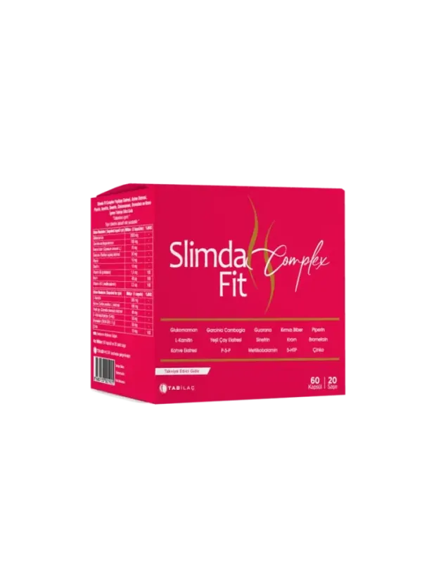 Slimda Fit Complex 60 Kapsül 20 Saşe