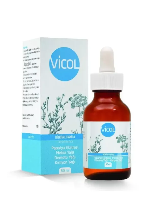 Vicol Bitkisel Damla 50 ml