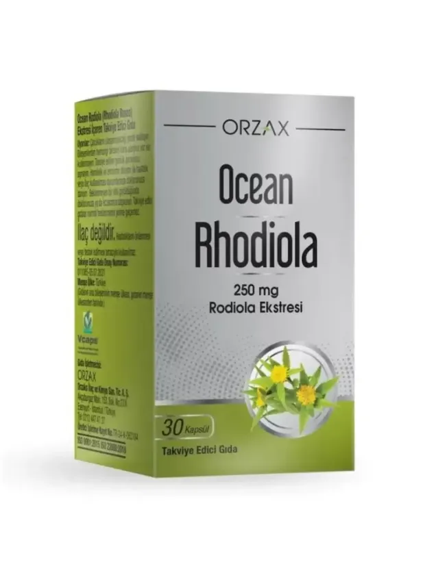 Ocean Rhodiola 250mg 30 Kapsül