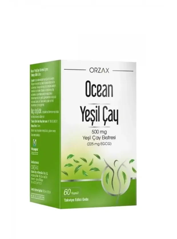 Ocean Green Tea Takviye Edici Gıda 60 Kapsül