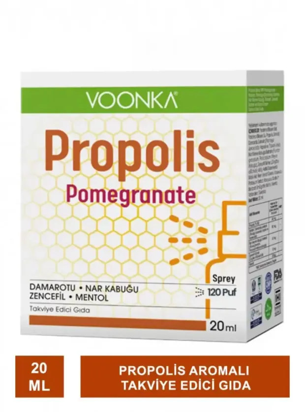 Voonka Propolis Pomegranate Sprey 20 ml