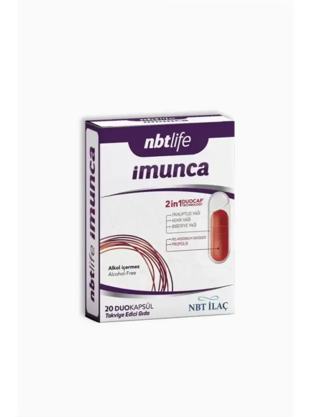 Nbt Life İmunca 20 Duo Kapsül