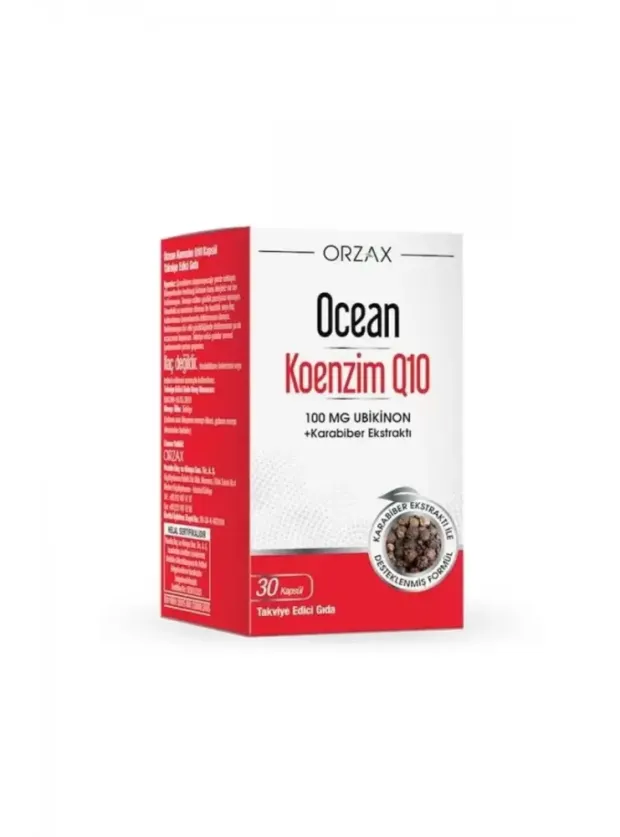 Ocean Koenzim Q10 100 Mg 30 Kapsül