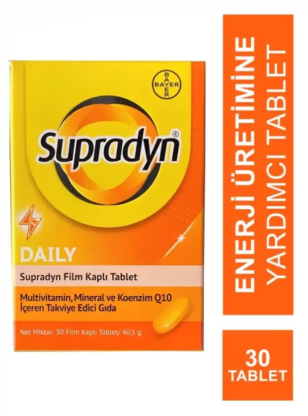 Supradyn Koenzim Q10 Multivitamin 30 Tablet