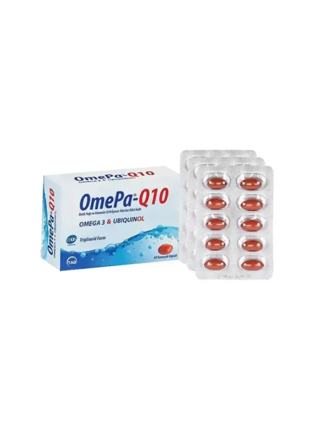 Omepa-Q10 Omega3 Ubiquinol 30 Kapsül