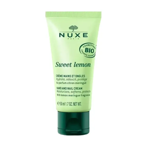 Nuxe Sweet Lemon Hand & Nail Cream Onarıcı Besleyici El ve Tırnak Kremi 50 ml