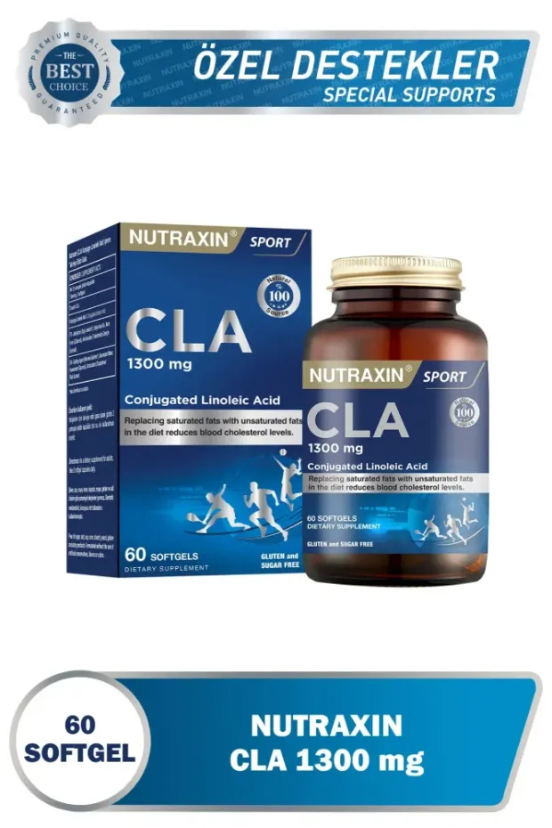 Nutraxin Sport CLA 1300 mg 60 Kapsül