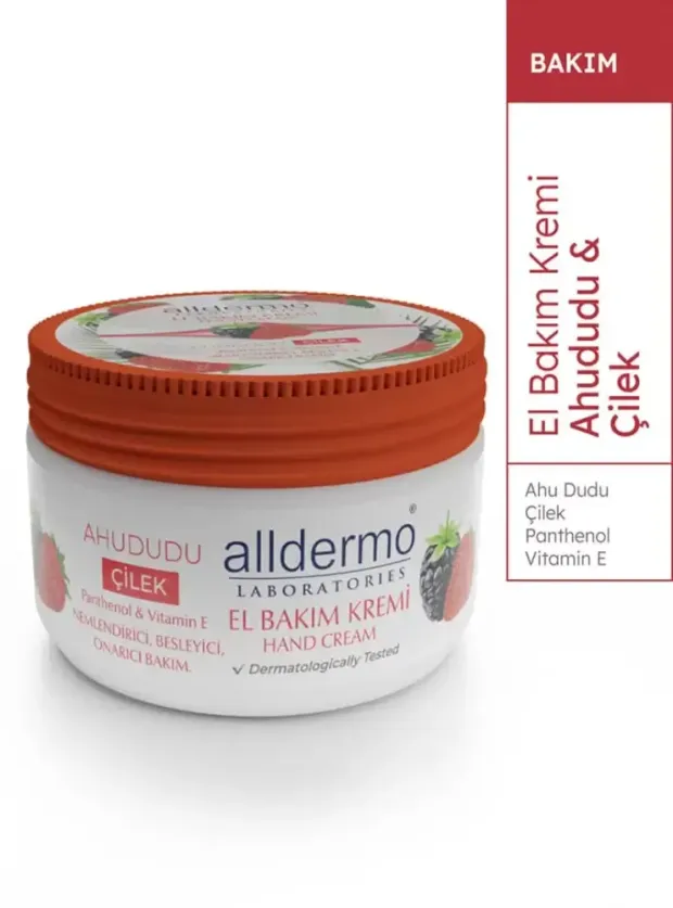 Alldermo El Bakım Kremi - Çilek - 250 ml