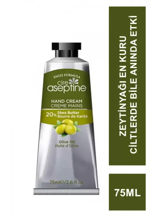 Cire Aseptine %20 Shea Butter El Kremi Zeytinyağı 75 ml