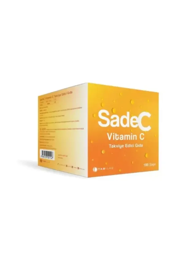 SadeC Vitamin C 100 Saşe C Vitamini Takviyesi