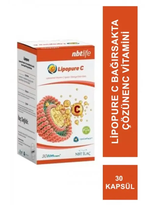 Nbt Life Lipopure C 30 Kapsül