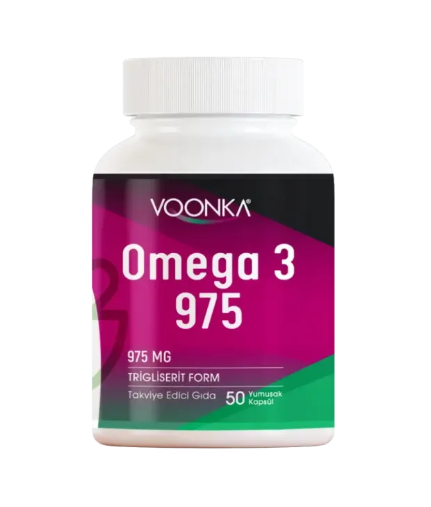 Voonka Omega 3 975 mg 50 Kapsül