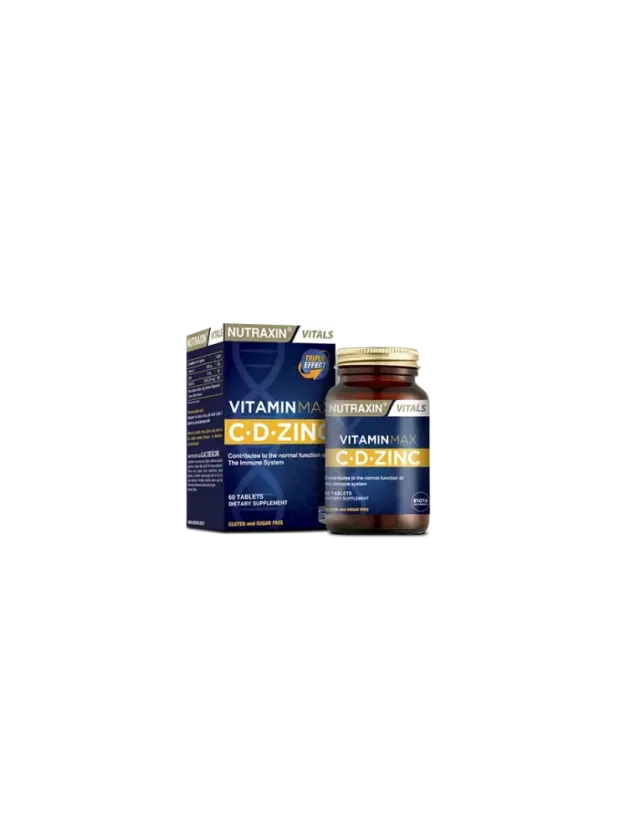Nutraxin Vitamin Max C.D.Zinc 60 Tablet