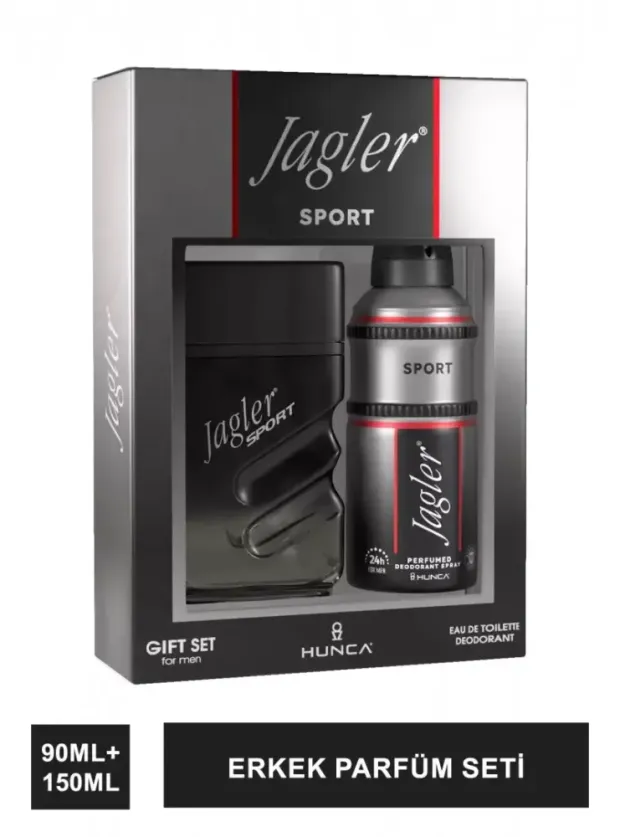 Jagler Sport Erkek Parfüm Seti 90 ml EDT + 150 ml Deodorant