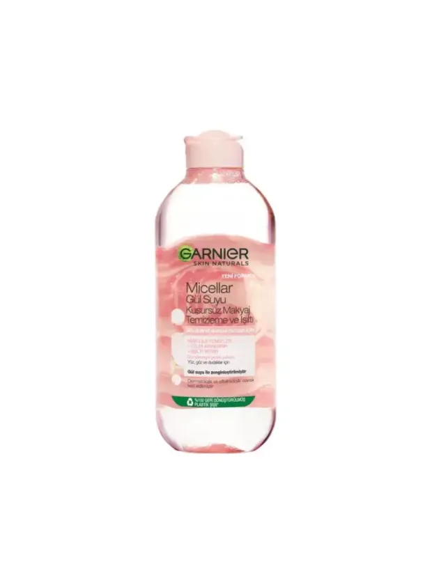 Garnier Micellar Gül Suyu Kusursuz Makyaj Temizleme & Işıltı 400 ml