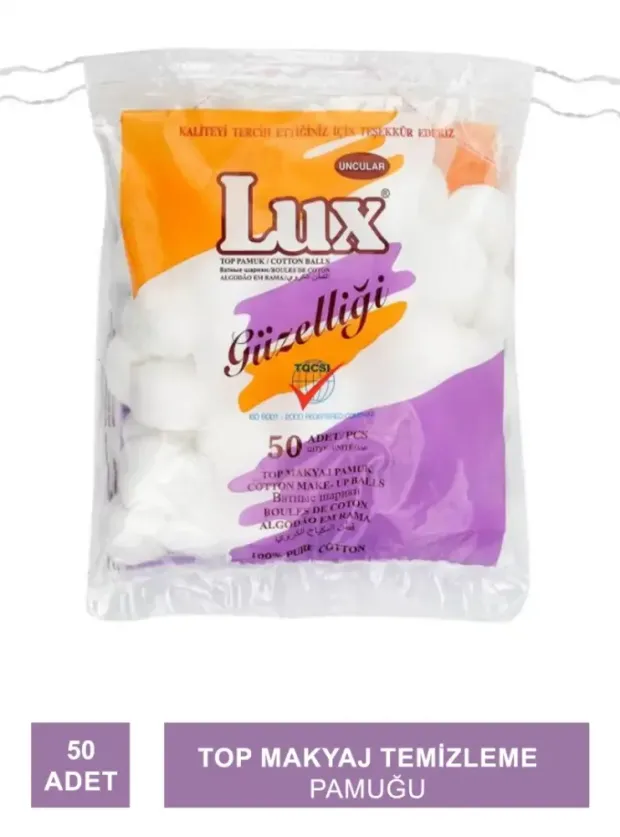 Lux Top Makyaj Pamuğu 50 Adet