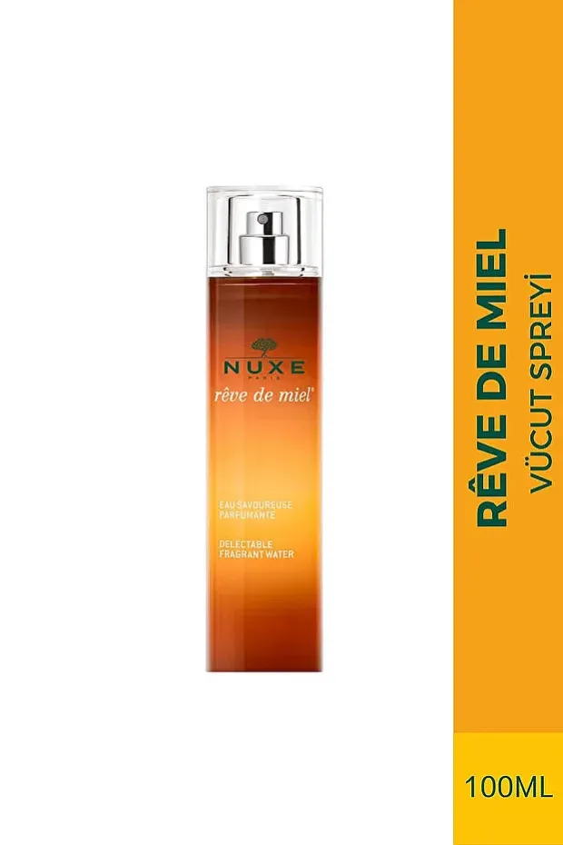 Nuxe Reve De Miel Delectable Fragrant Water Bal ve Turunçgil Özlü Vücut Spreyi 100 ml