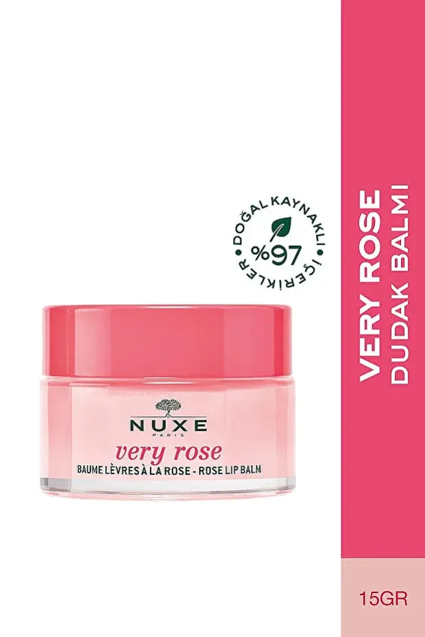 Nuxe Very Rose Gül Özlü Dudak Balmı 15 g
