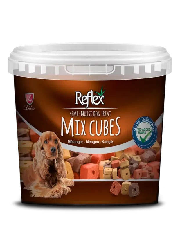 Reflex Semi-Moist Mix Küp Ödül Maması 500 Gr