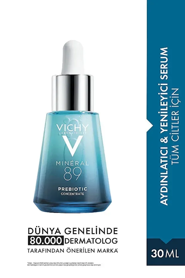 Vichy Mineral 89 Probiyotik Aydınlatıcı Yenileyici ve Onarıcı Serum 30 ml